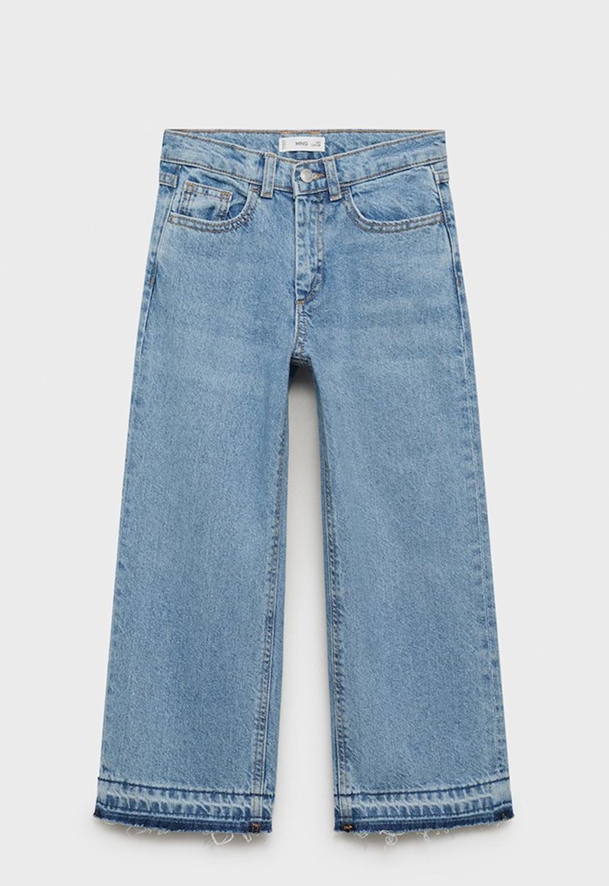 MANGO - Jeans Culotte1 - Open Blue