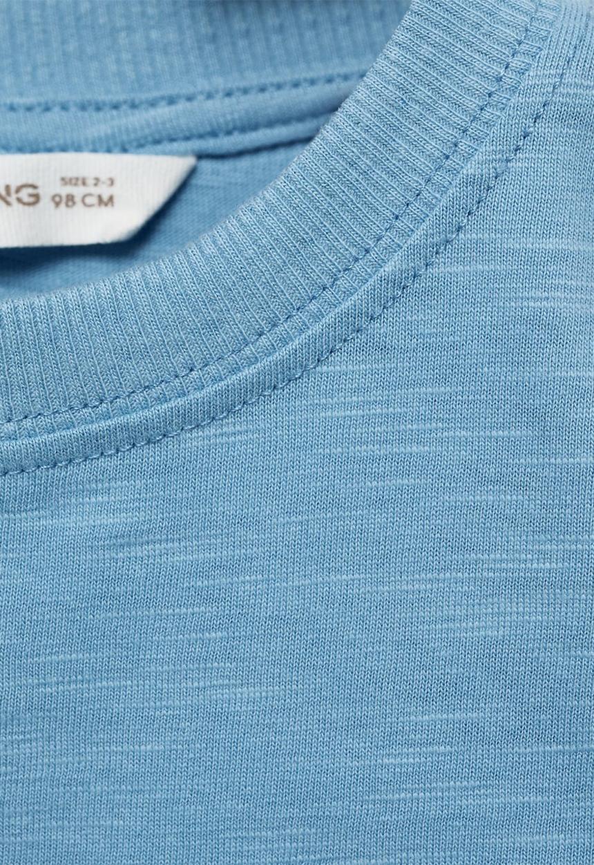 MANGO - T-Shirt Blucoco - Medium Blue