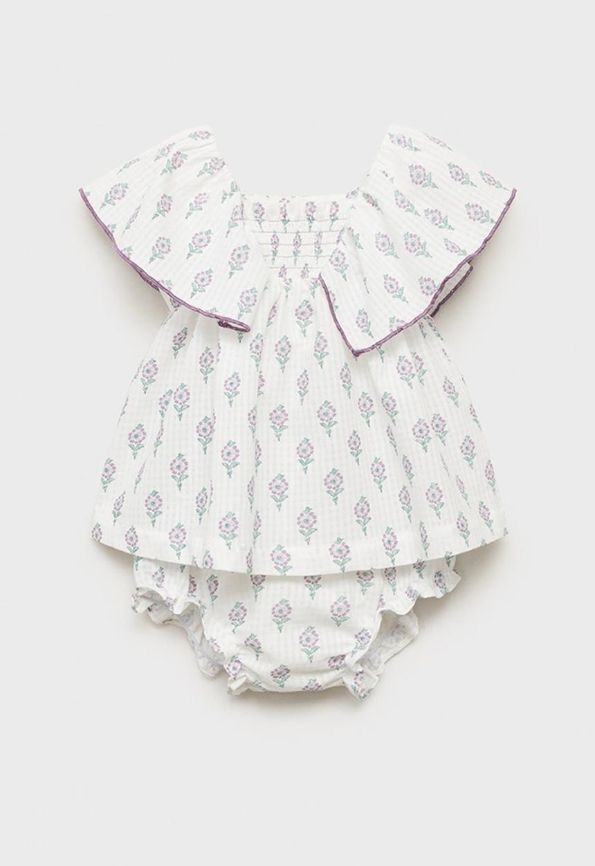MANGO - Dress Lezo - Natural