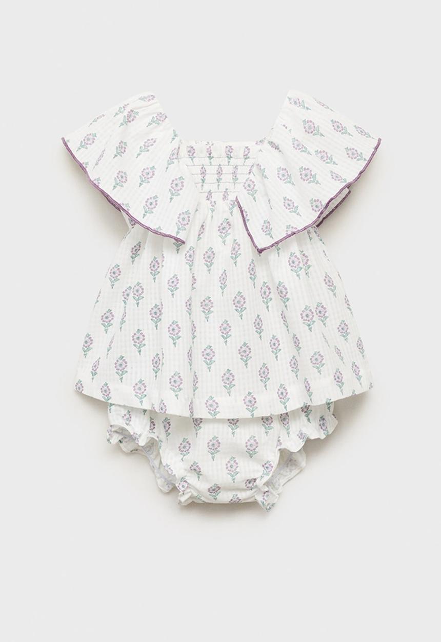 MANGO - Dress Lezo - Natural