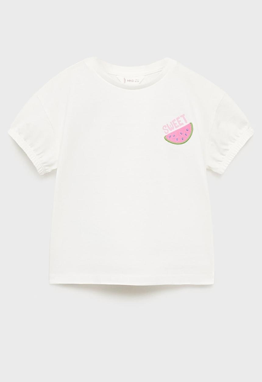 MANGO - T-Shirt Sweet - Natural