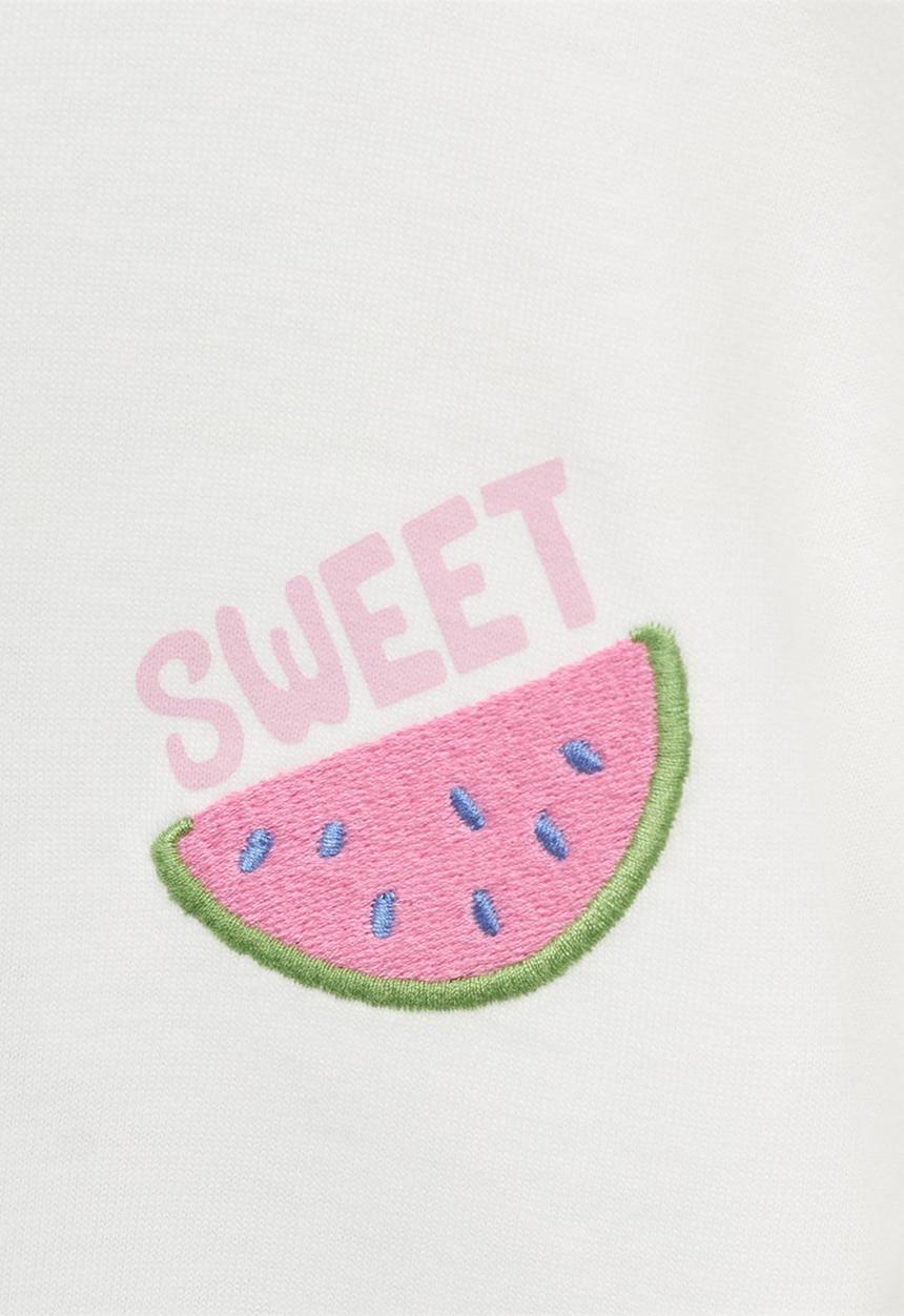 MANGO - T-Shirt Sweet - Natural