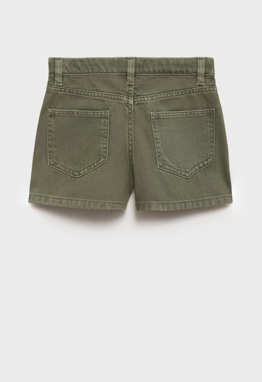 MANGO - Shorts Helena - Beige/Khaki