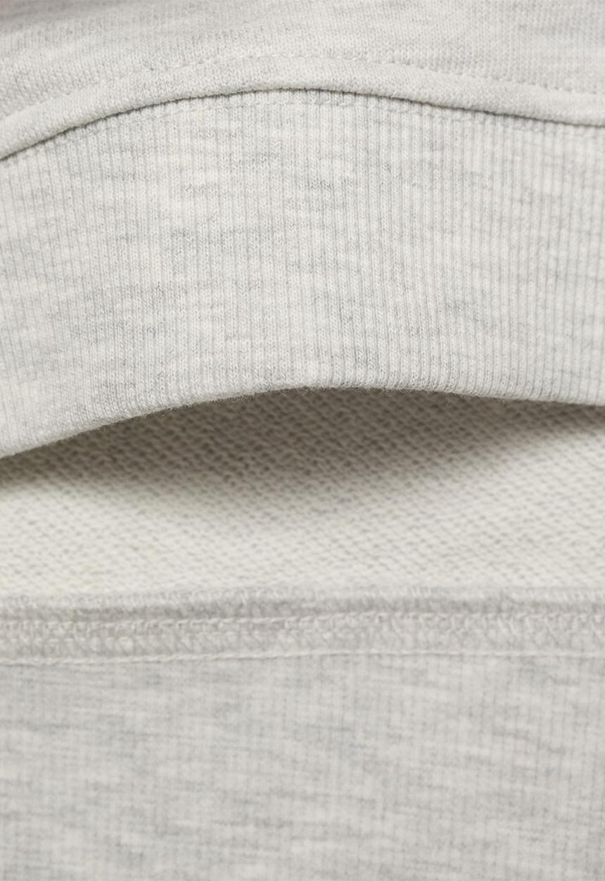 MANGO - Sweatshirt Blugood - Medium Grey