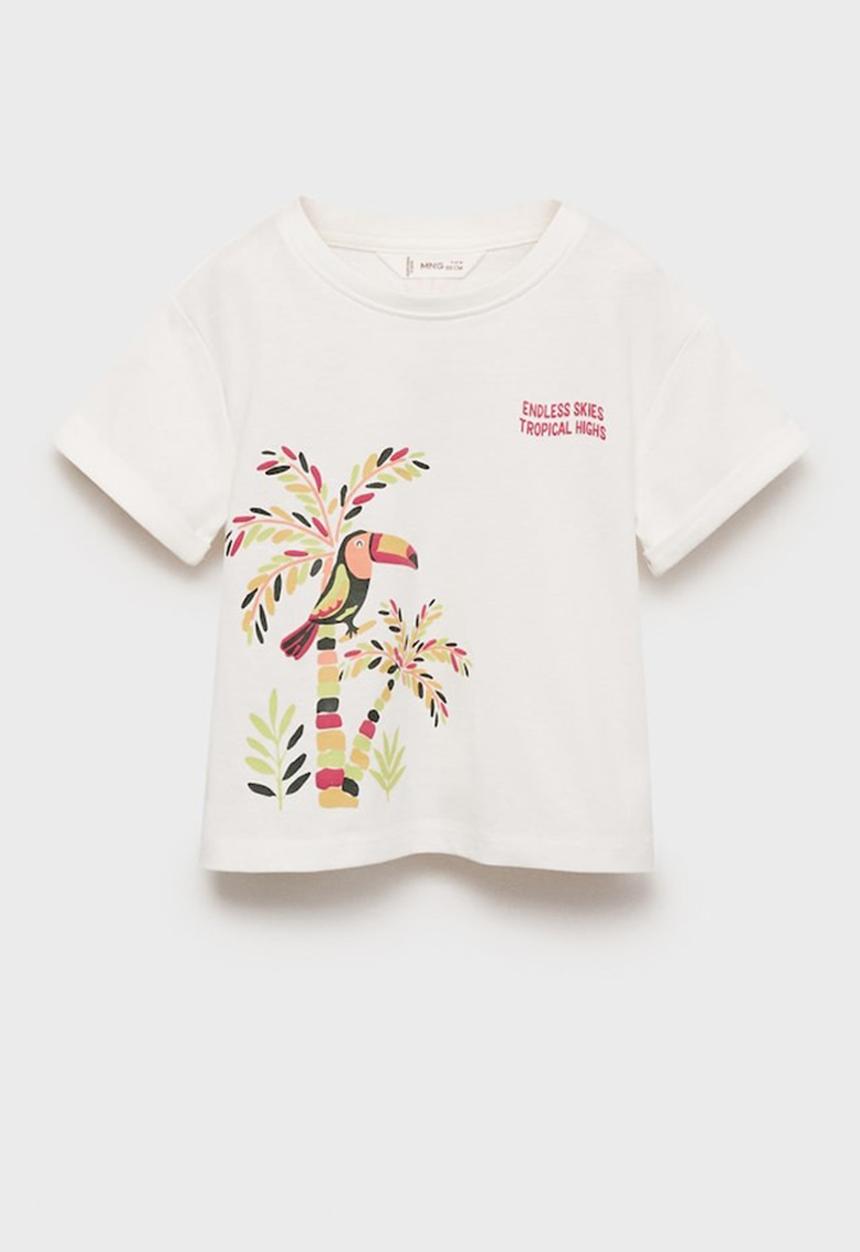 MANGO - T-Shirt Loro - Natural