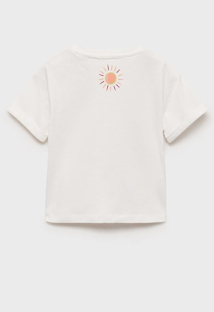 MANGO - T-Shirt Loro - Natural