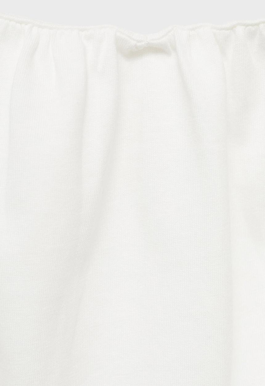 MANGO - T-Shirt Flower - Natural