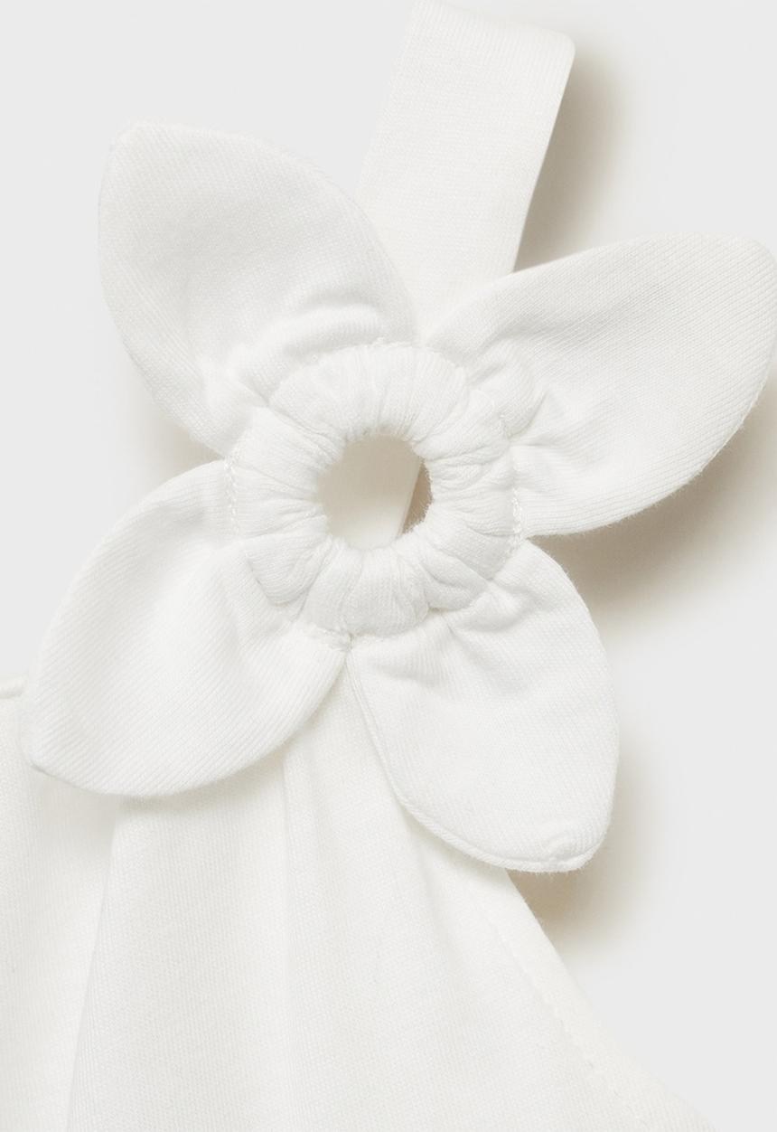 MANGO - T-Shirt Flower - Natural