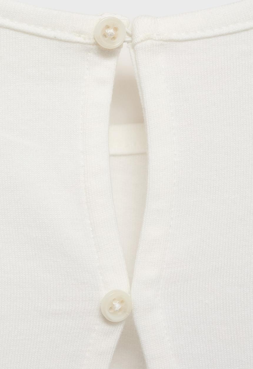 MANGO - T-Shirt Summer - Natural
