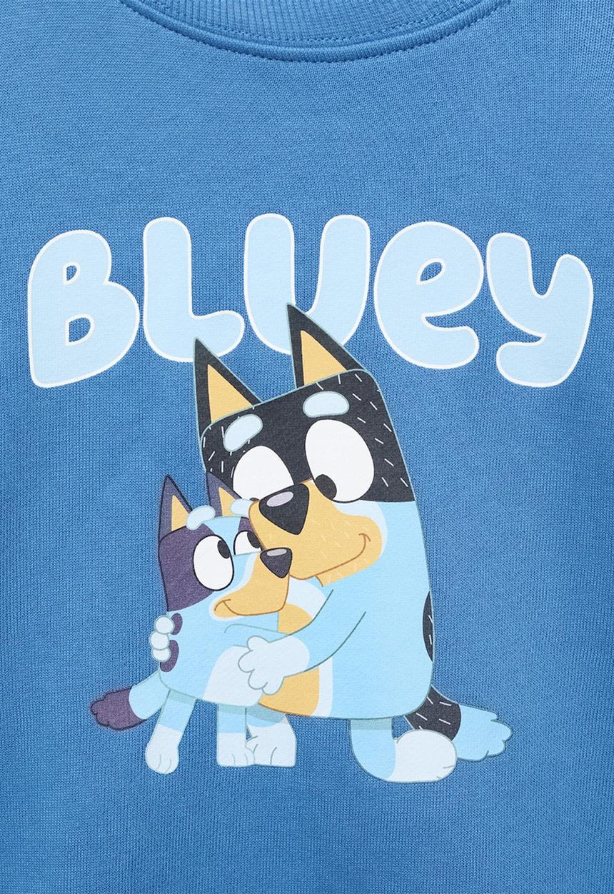 MANGO - Sweatshirt Blublue - Bright Blue