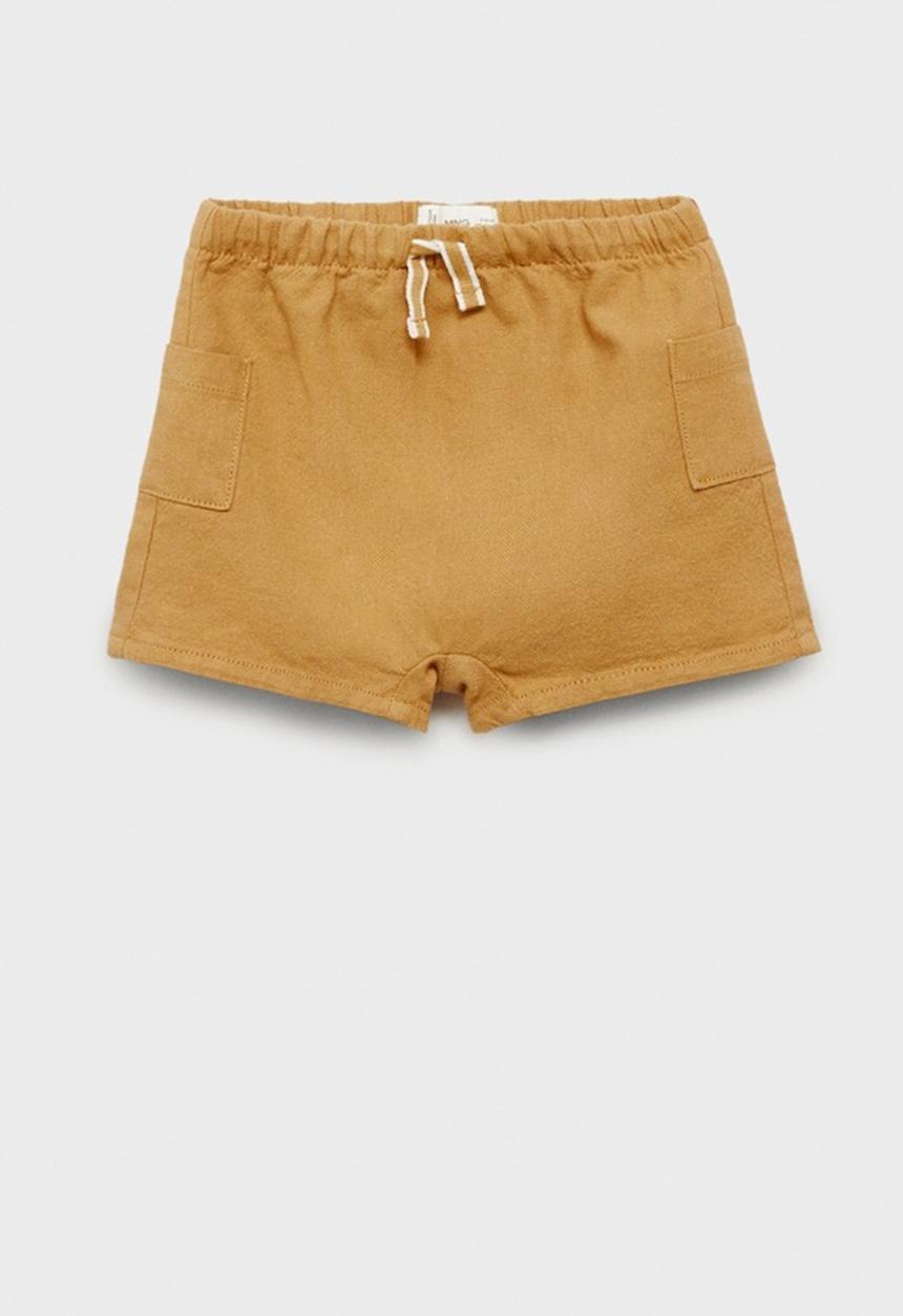 MANGO - Shorts curry - medium yellow