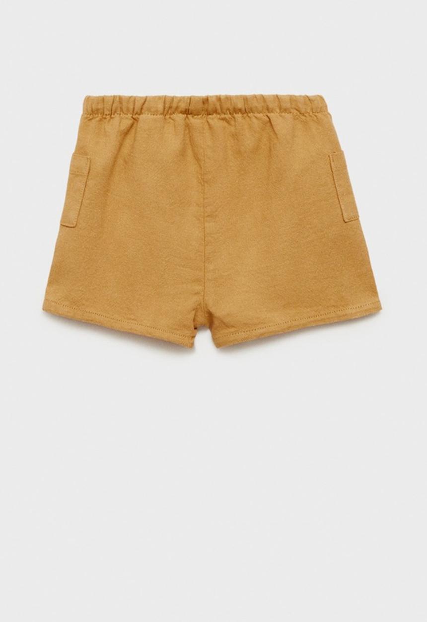 MANGO - Shorts curry - medium yellow