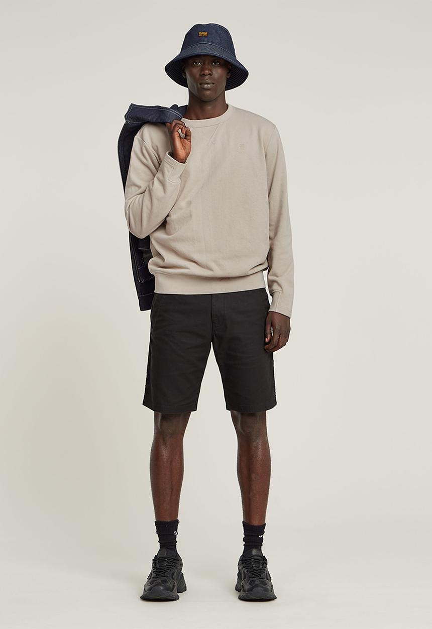 G-STAR - Bronson 3.0 slim chino short - black