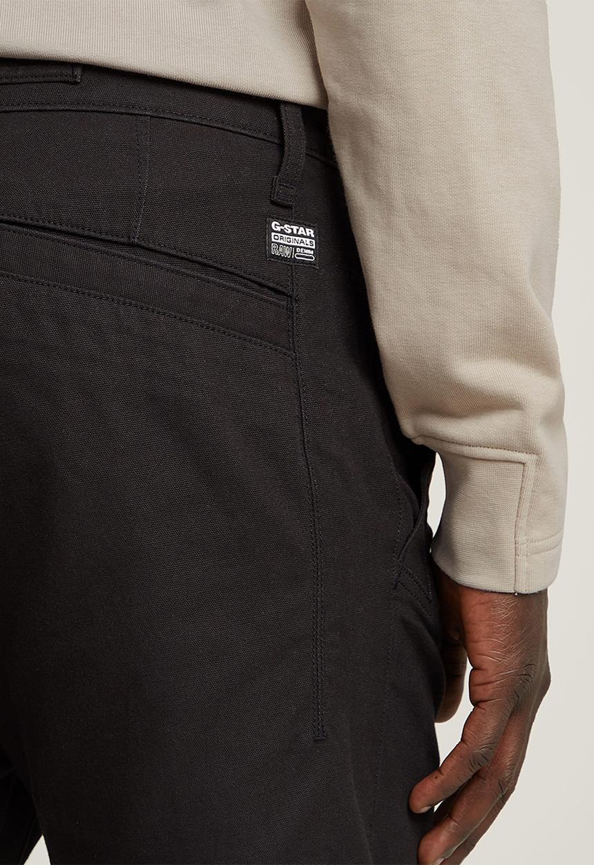 G-STAR - Bronson 3.0 slim chino short - black