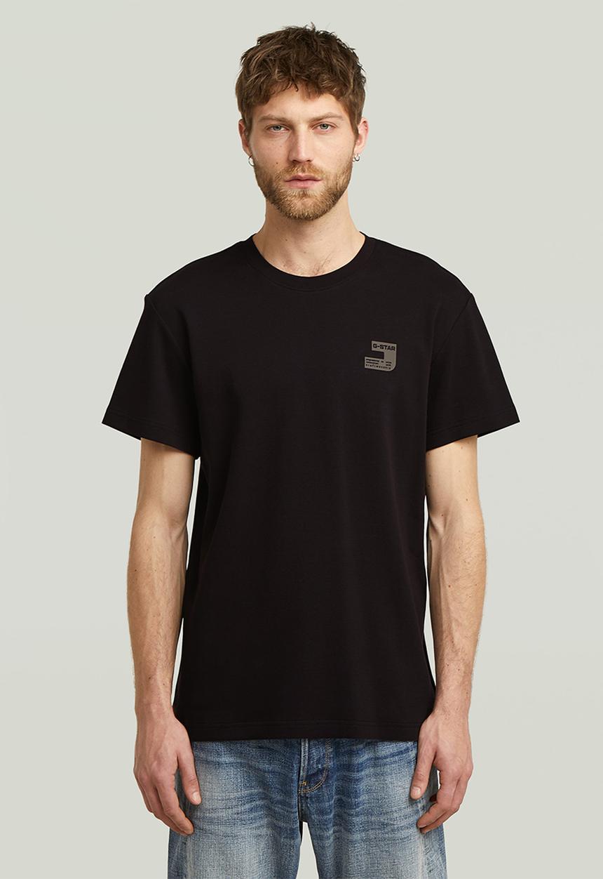 G-STAR - Chest Logo R T - Dk Black