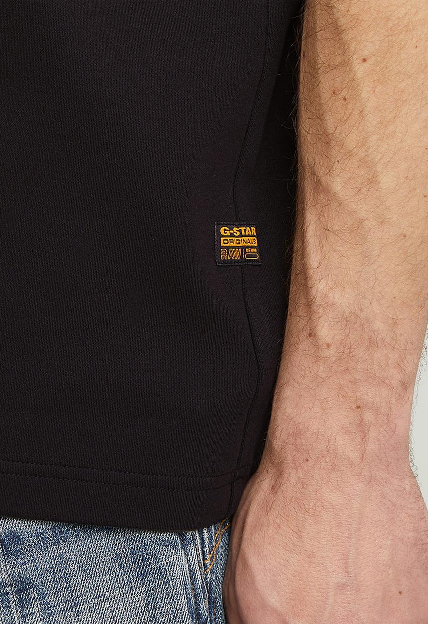 G-STAR - Chest Logo R T - Dk Black