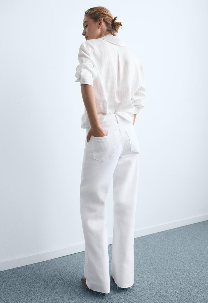 MANGO - Jeans Danila - White