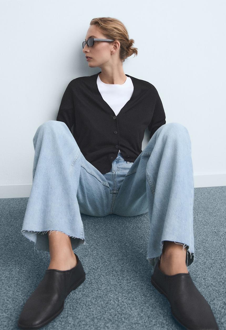 MANGO - Jeans Danila - Open Blue