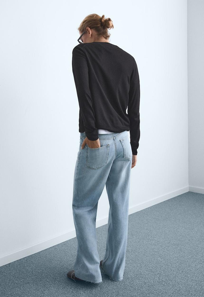 MANGO - Jeans Danila - Open Blue