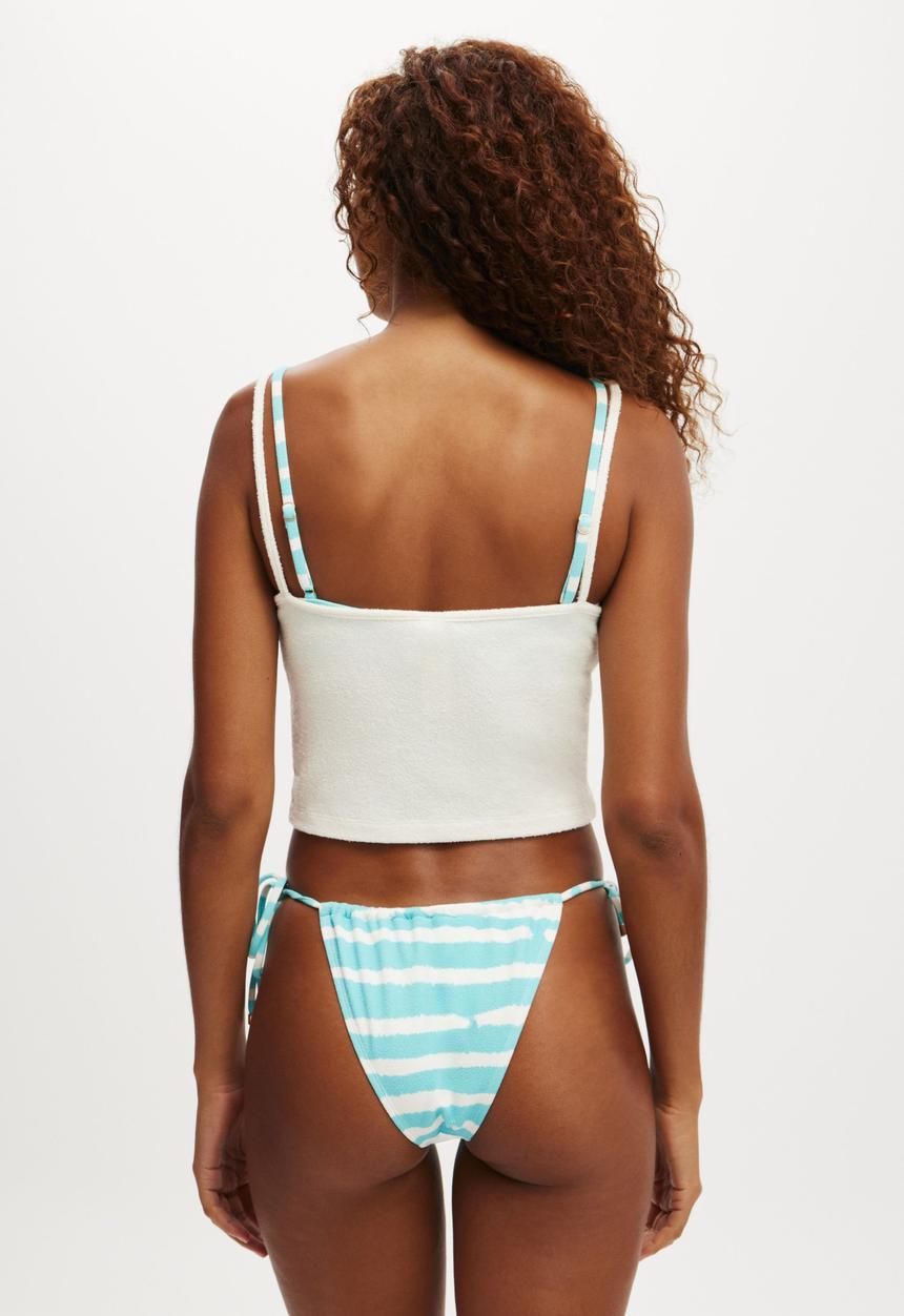 Cotton On - Lightweight Cropped Beach Cami - Coconut Milk