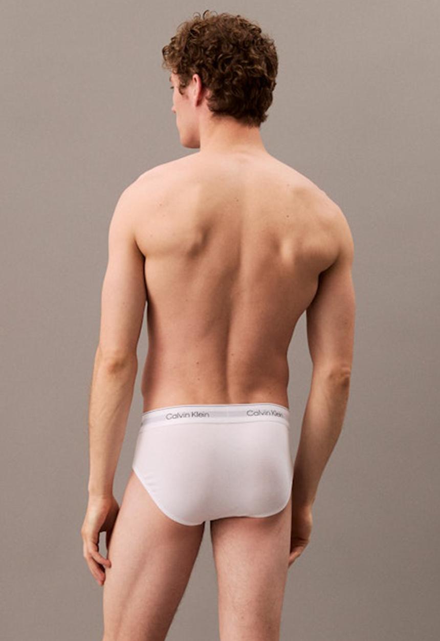 Calvin Klein - Hip Brief 3Pk - White