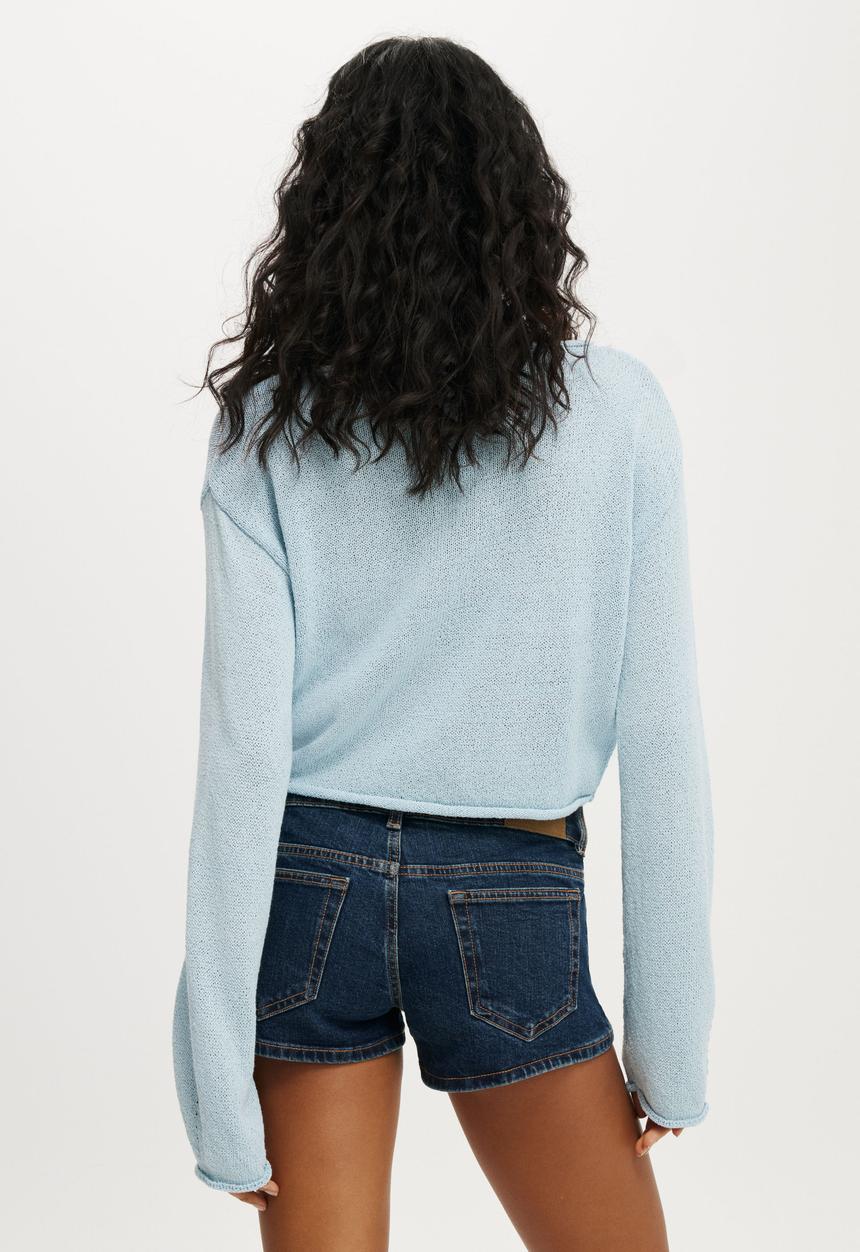 Cotton On - Summer Pullover - Serene Blue