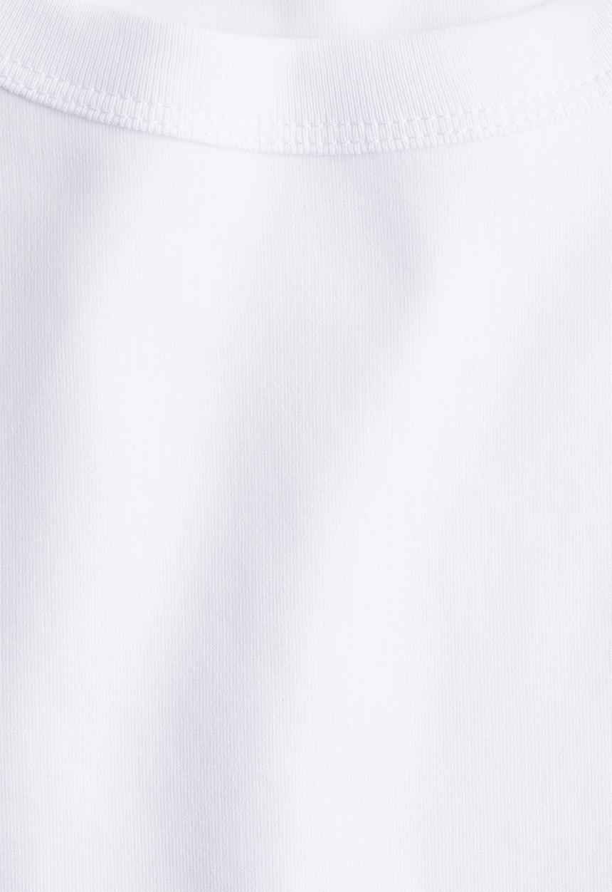 H&M - Cotton T-shirt - white