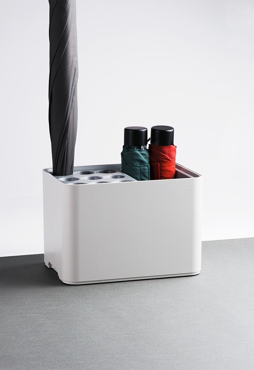 Litem - Umbreall stand - white/grey