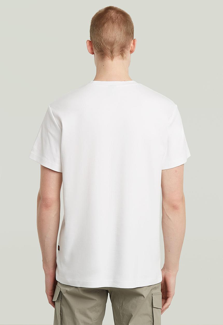 G-STAR - Chest Logo R T - White