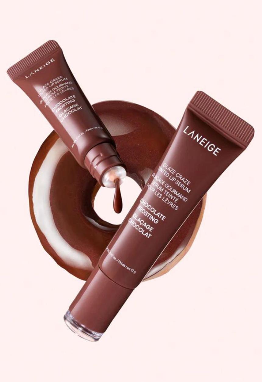 Laneige - Glaze Craze Tinted Lip Serum - Chocolate Frosting