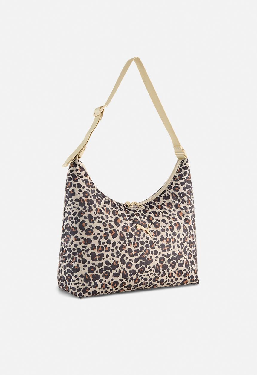 PUMA - Pop slouchy hobo bag - toasted almond animal