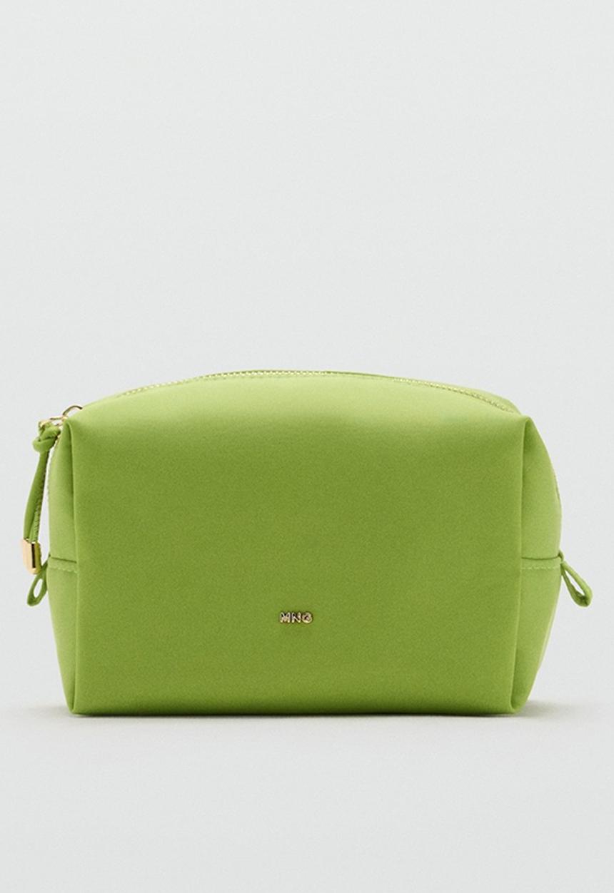 MANGO - Cosmetic bag sorbete - green