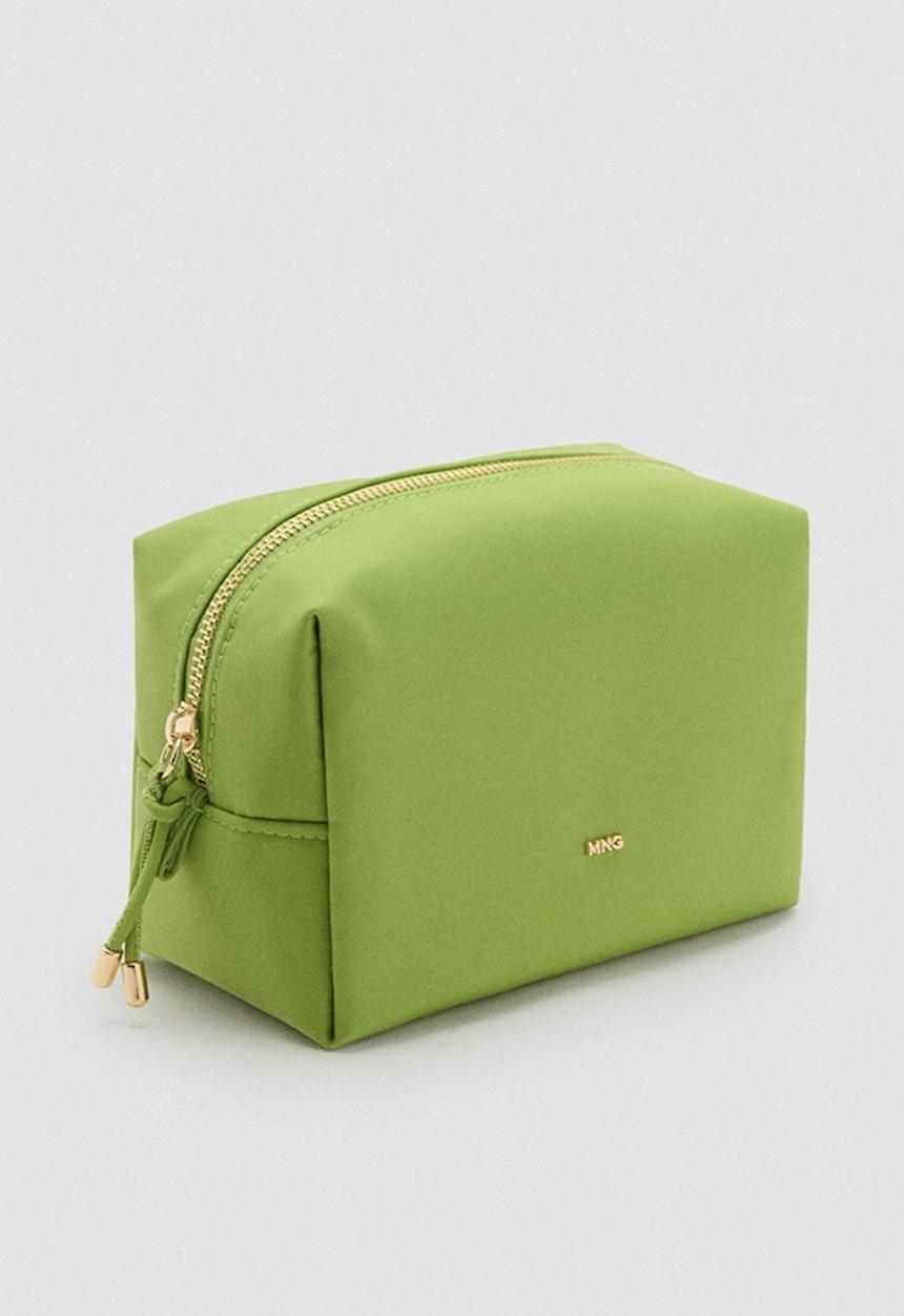 MANGO - Cosmetic bag sorbete - green