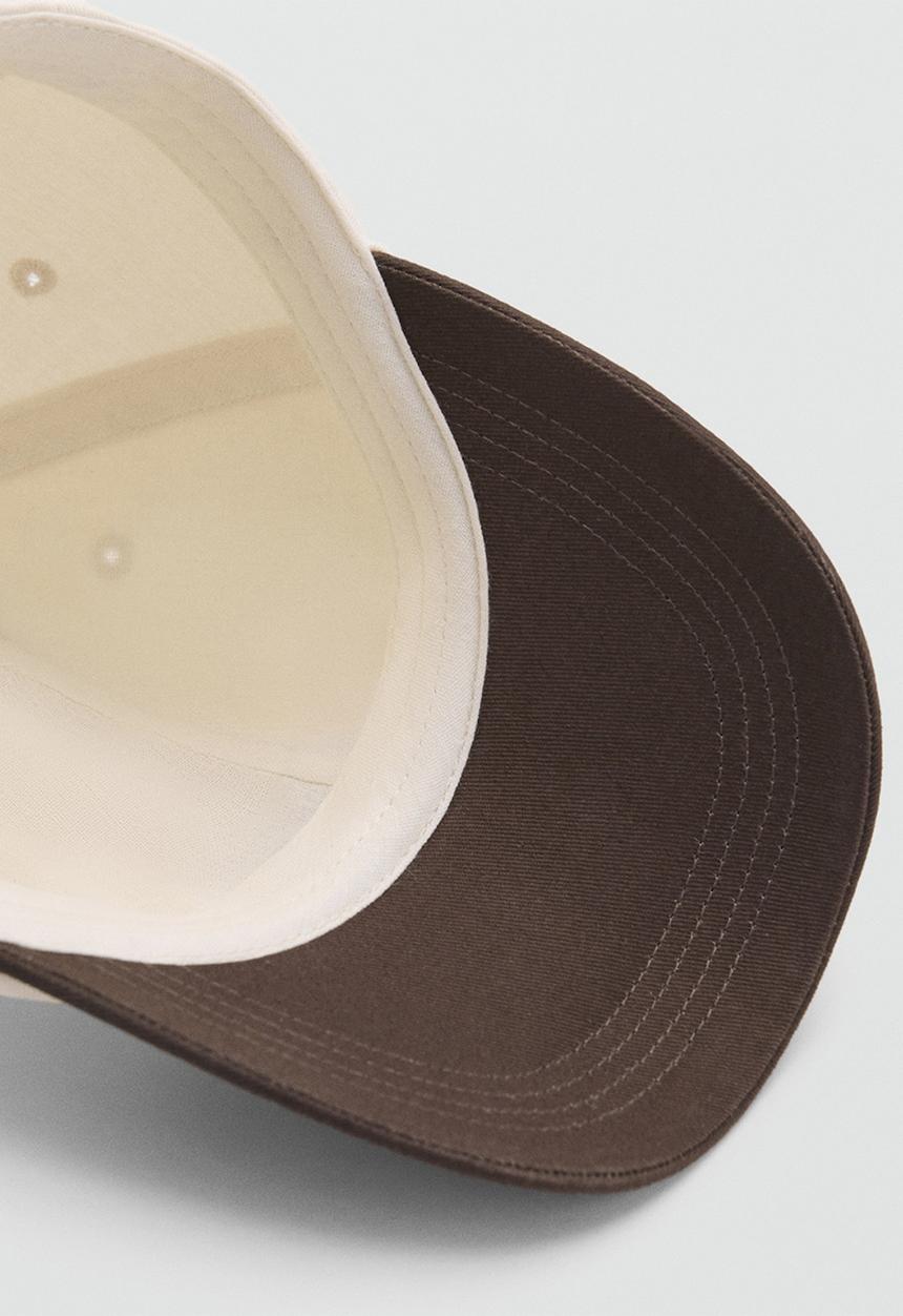 MANGO - Cap archive - dark brown