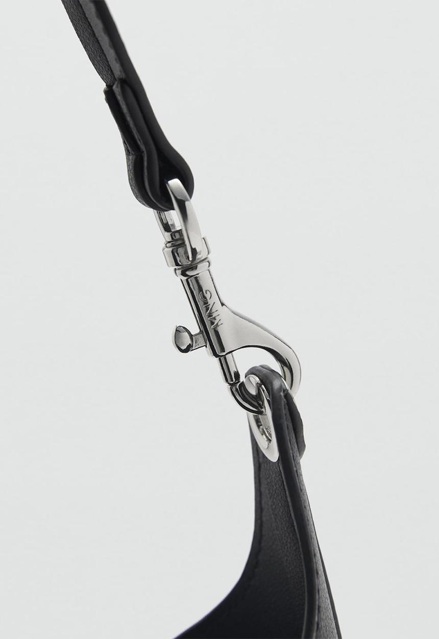 MANGO - Handbag becky - black