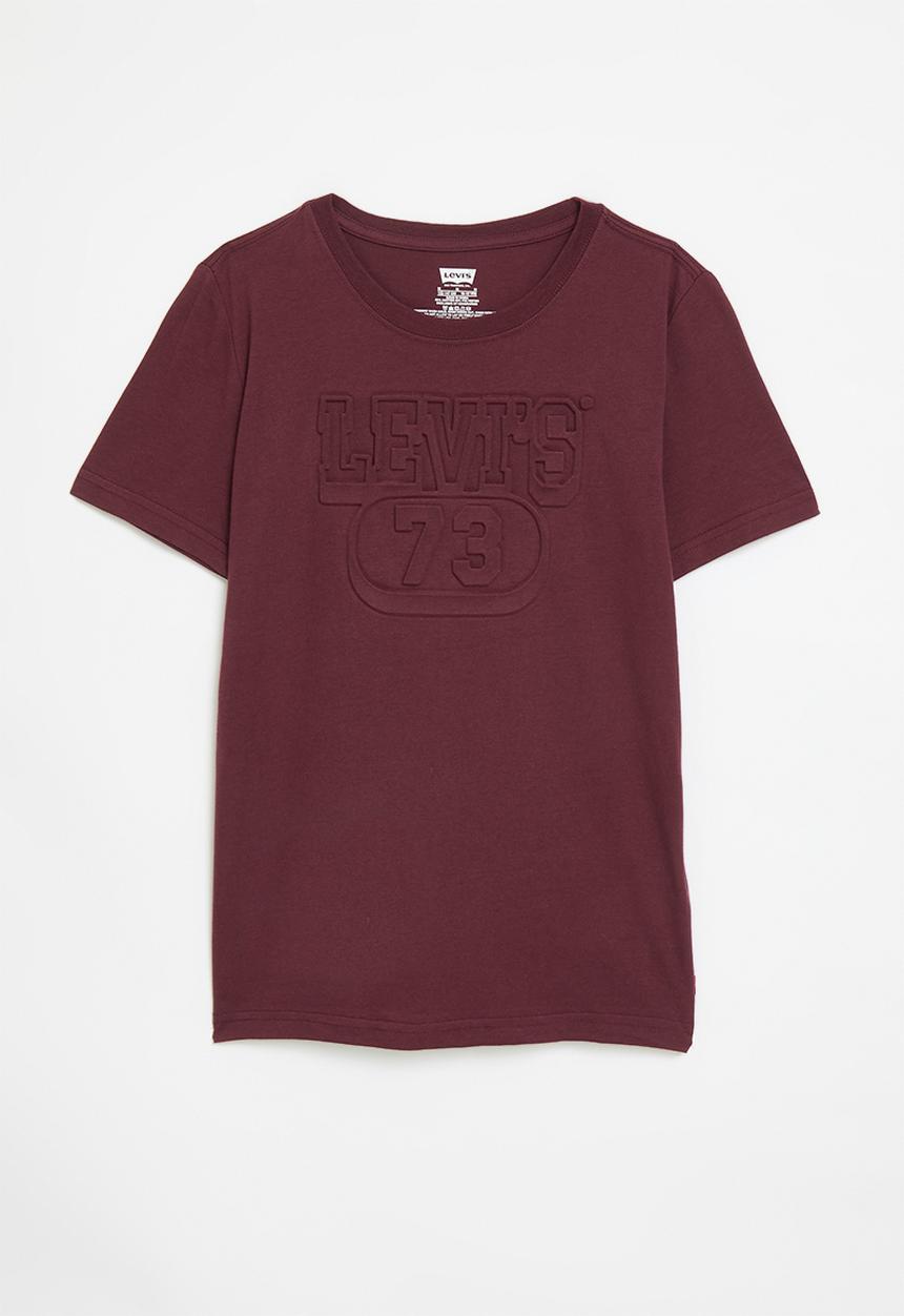 Levi’s® - Lvb embossed levi's tee - chocolate truffle