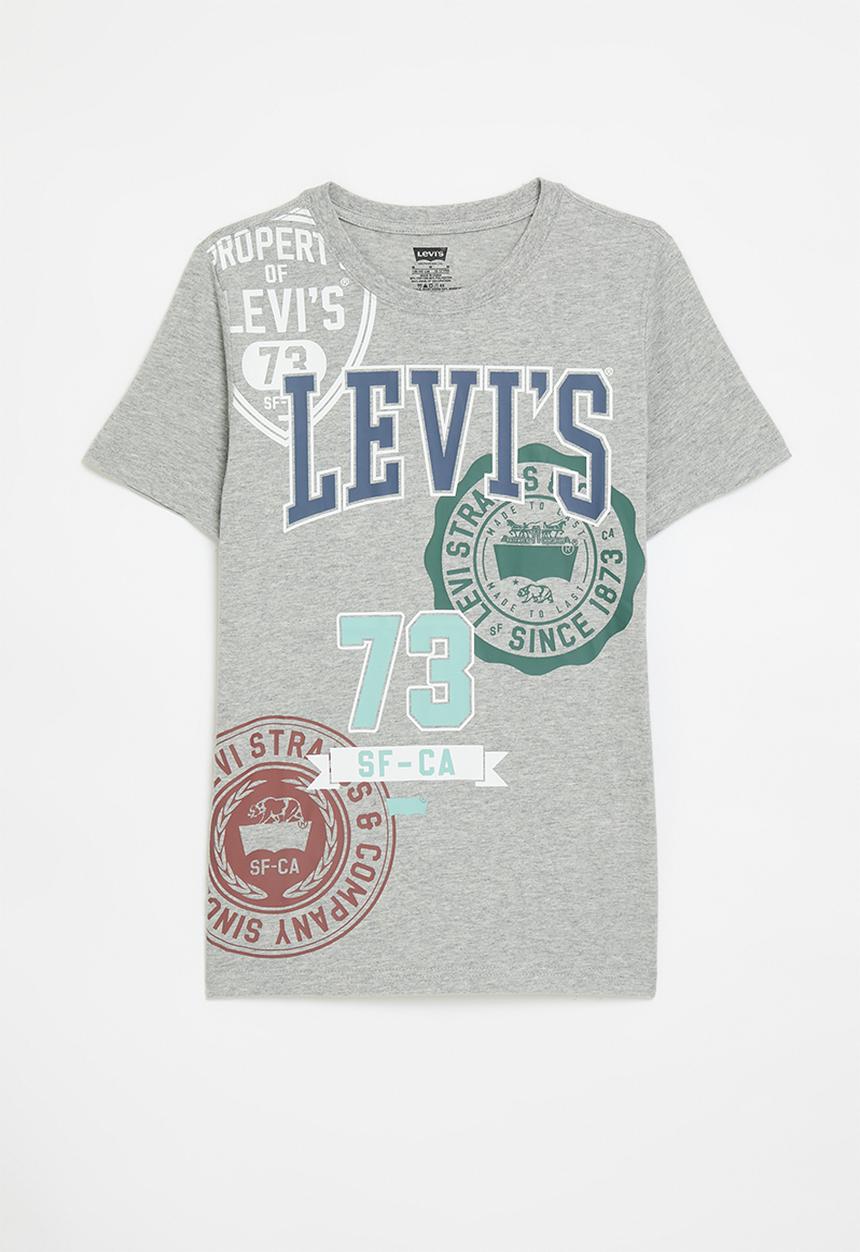 Levi’s® - Lvb prep crest tee - grey heather