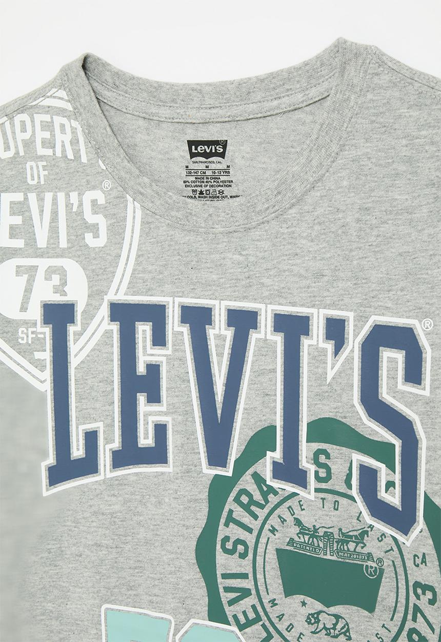 Levi’s® - Lvb prep crest tee - grey heather