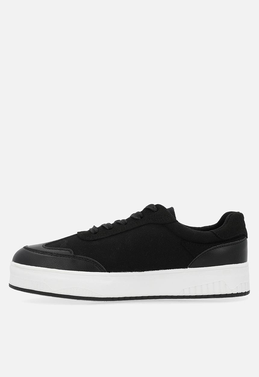 POLO - Panelled sneaker - black
