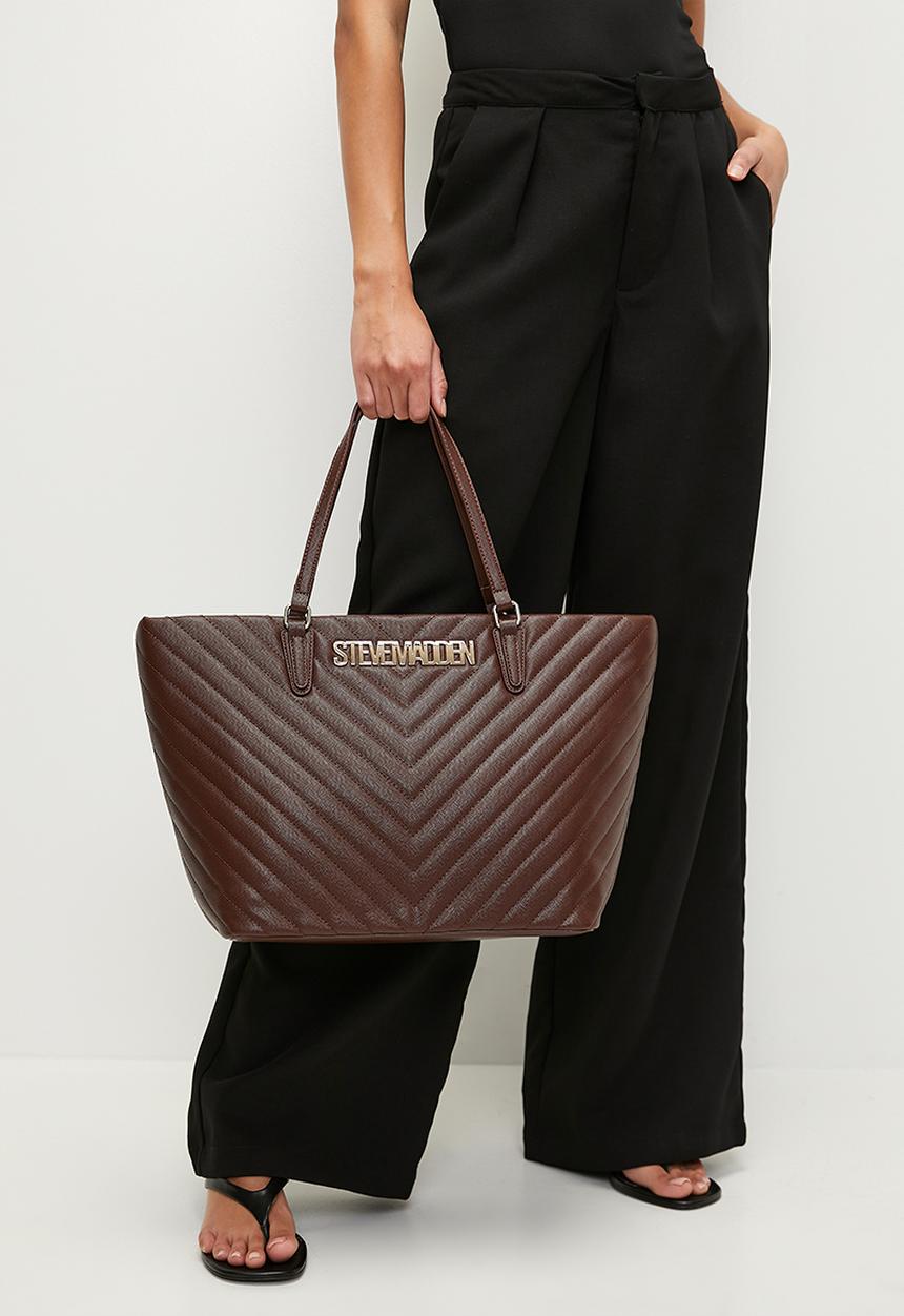 Steve Madden - Bjude tote bag - burgandy/ gold