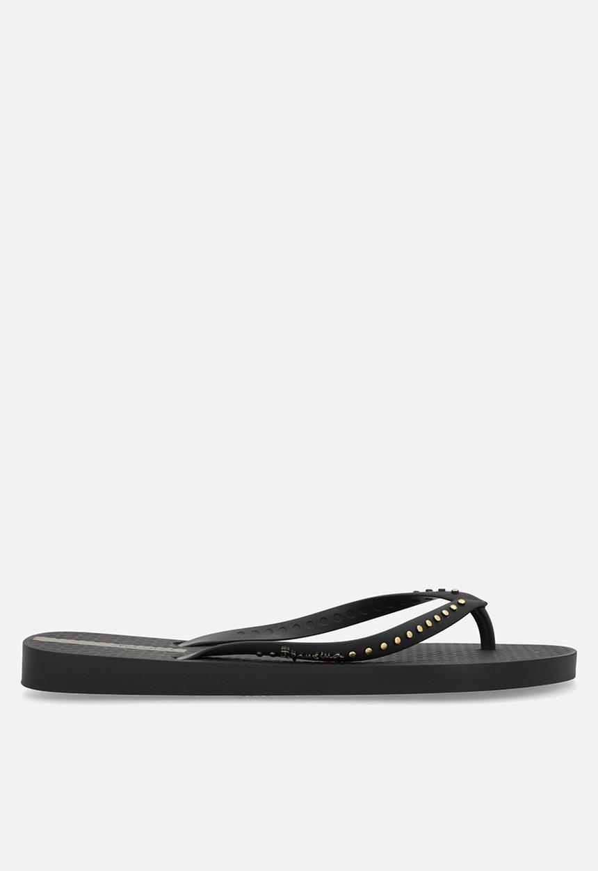 Ipanema - Essence  Flip Flop - Black & gold