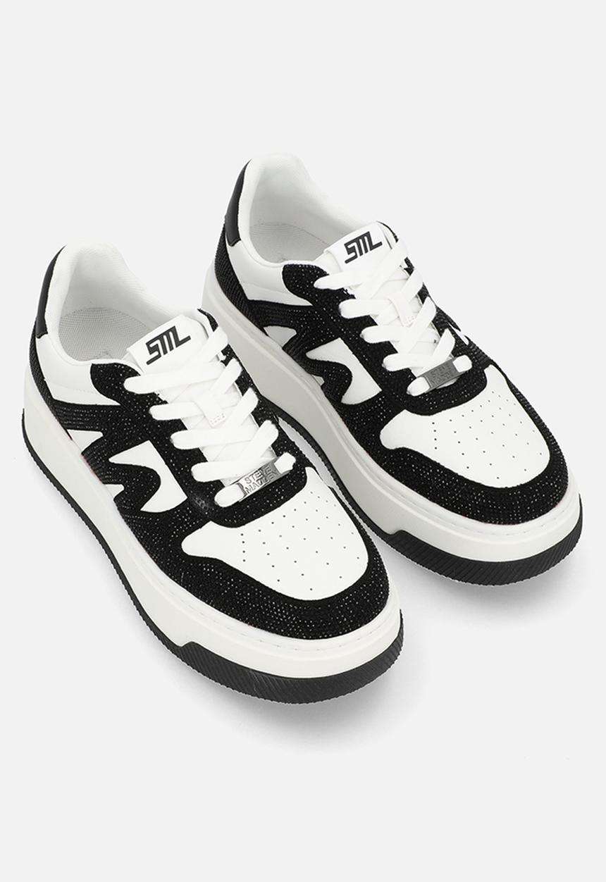 Steve Madden - Dynamo-r sneaker - black & white