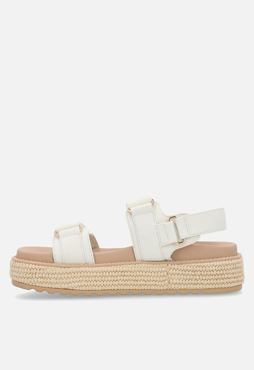 Steve Madden - Bigmona espadrille - white & neutral