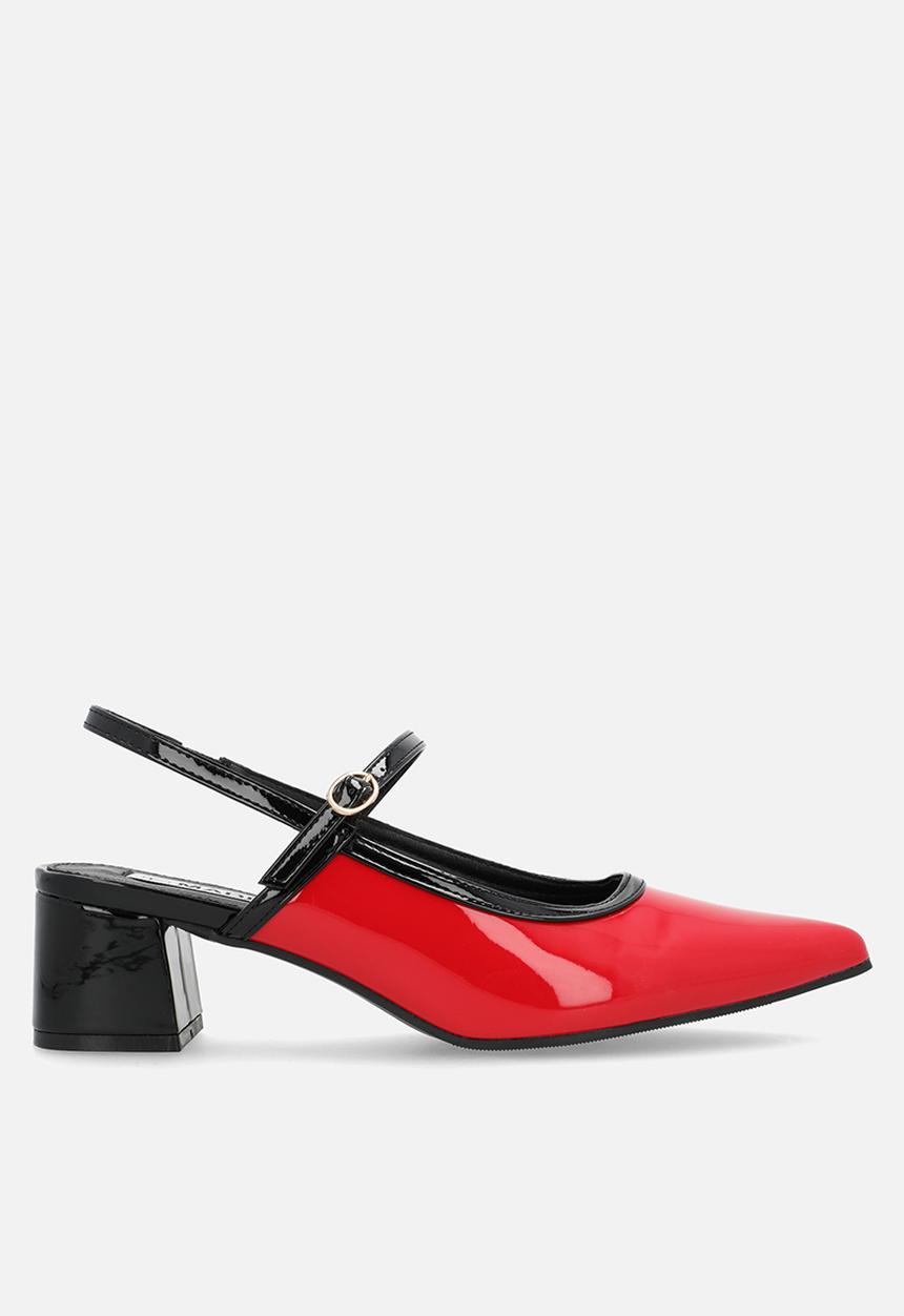 Madison® - Milena heel - red & black