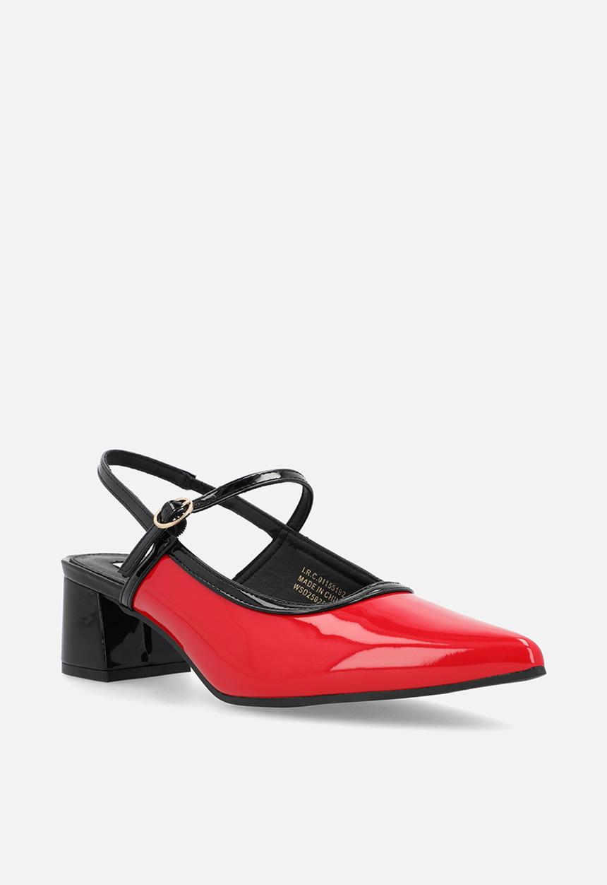 Madison® - Milena heel - red & black