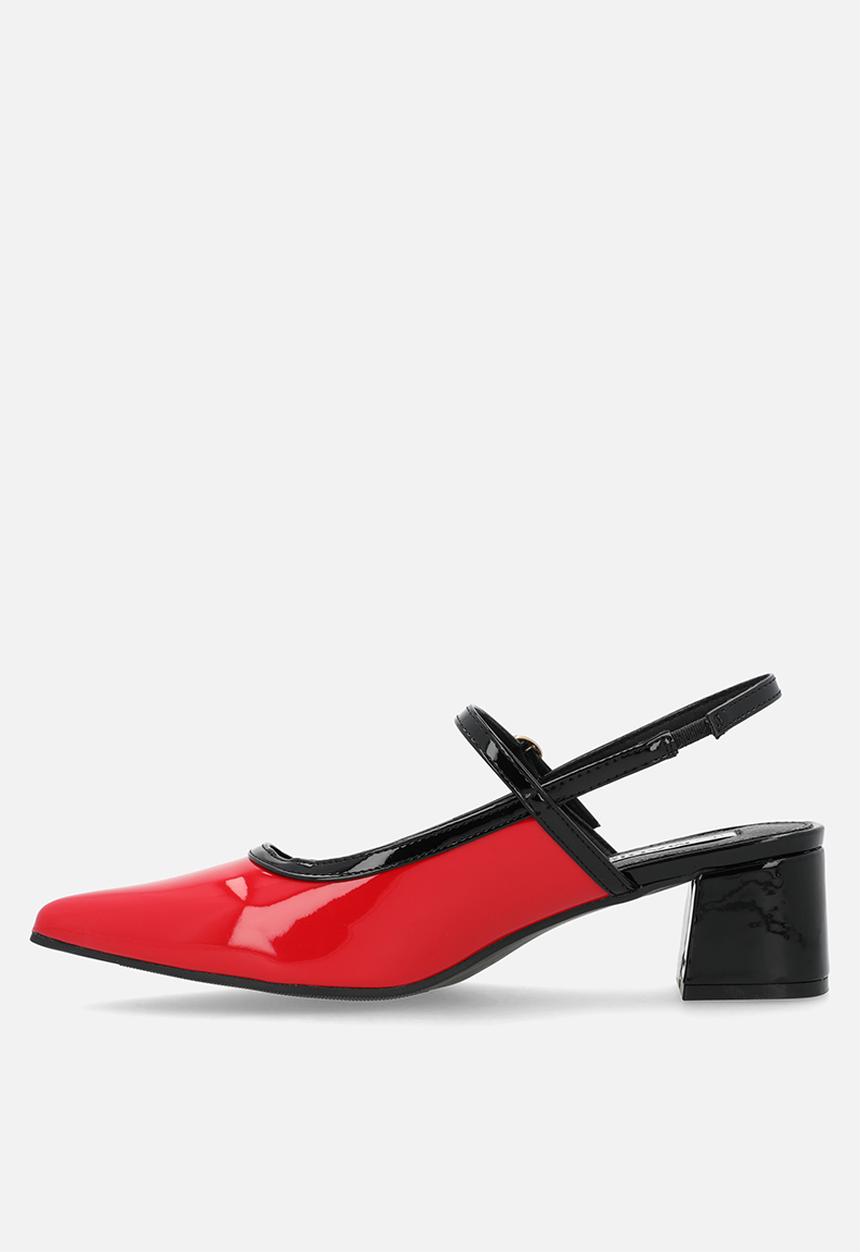 Madison® - Milena heel - red & black