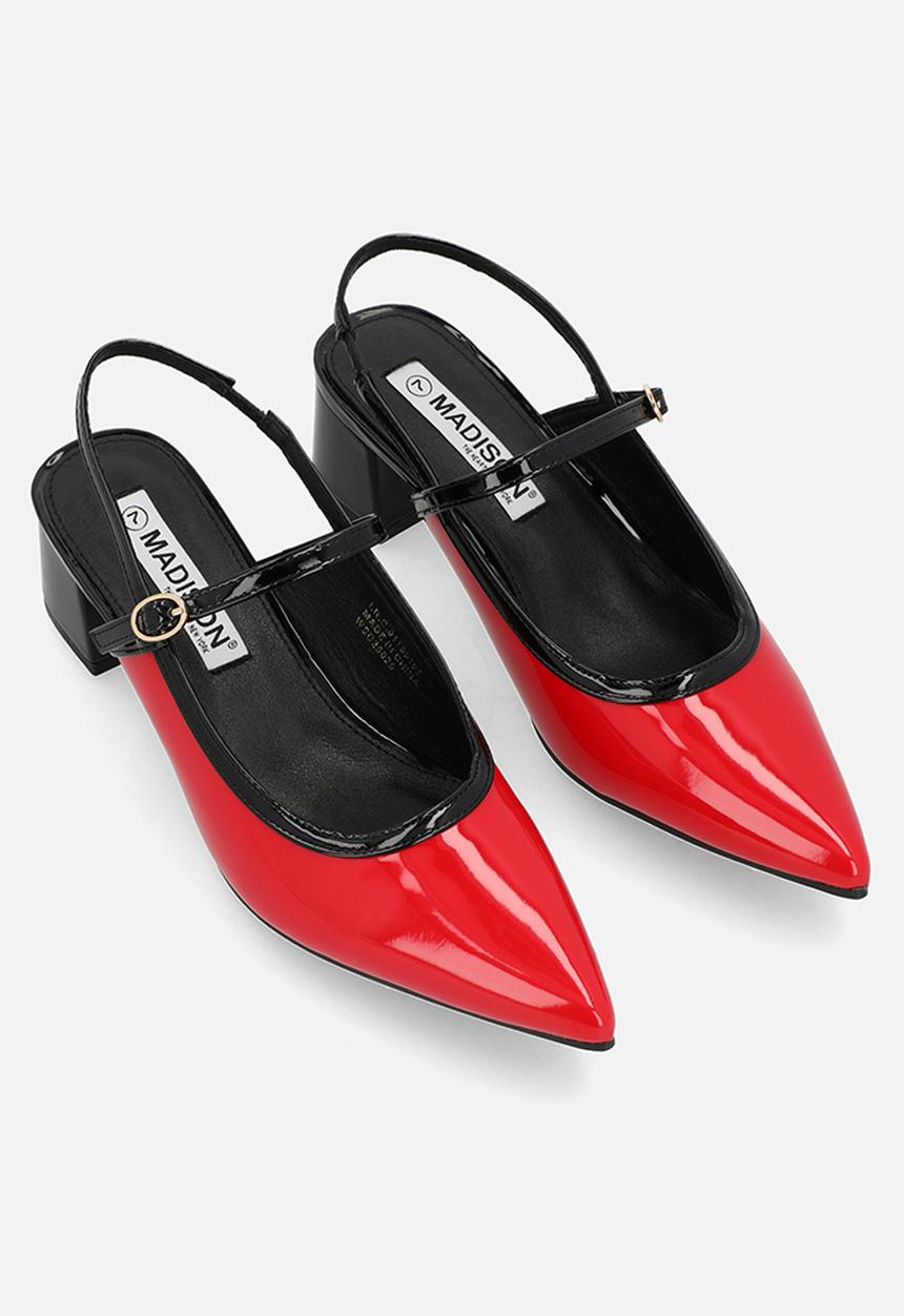 Madison® - Milena heel - red & black