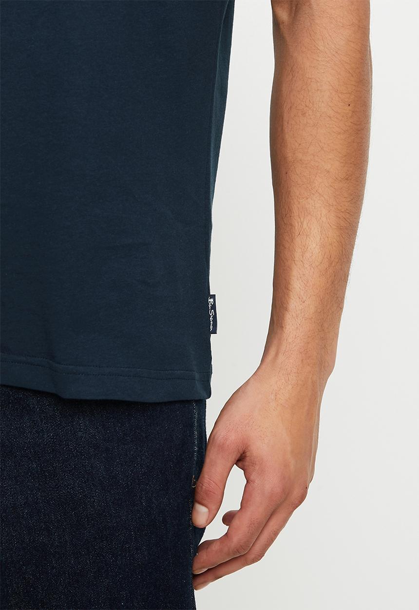 Ben Sherman - Target short sleeve tee - navy