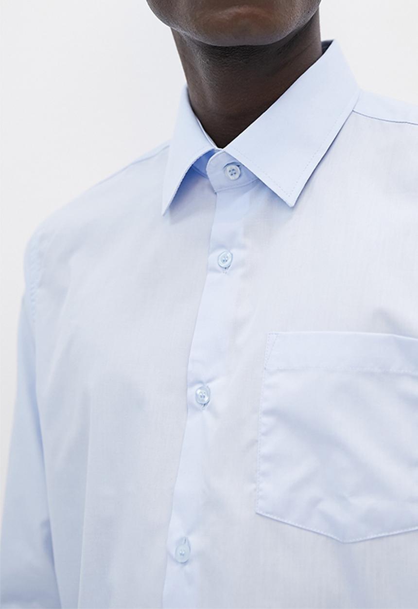 Superbalist - Easy care regular fit shirt - sky