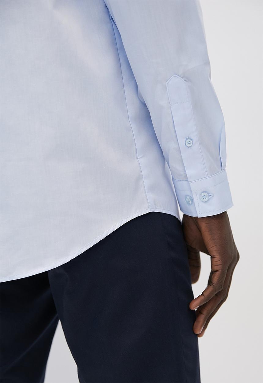 Superbalist - Easy care regular fit shirt - sky